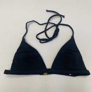 NWT L’ Agent by Agent Provocateur Tayler Black Bikini Top Size Small